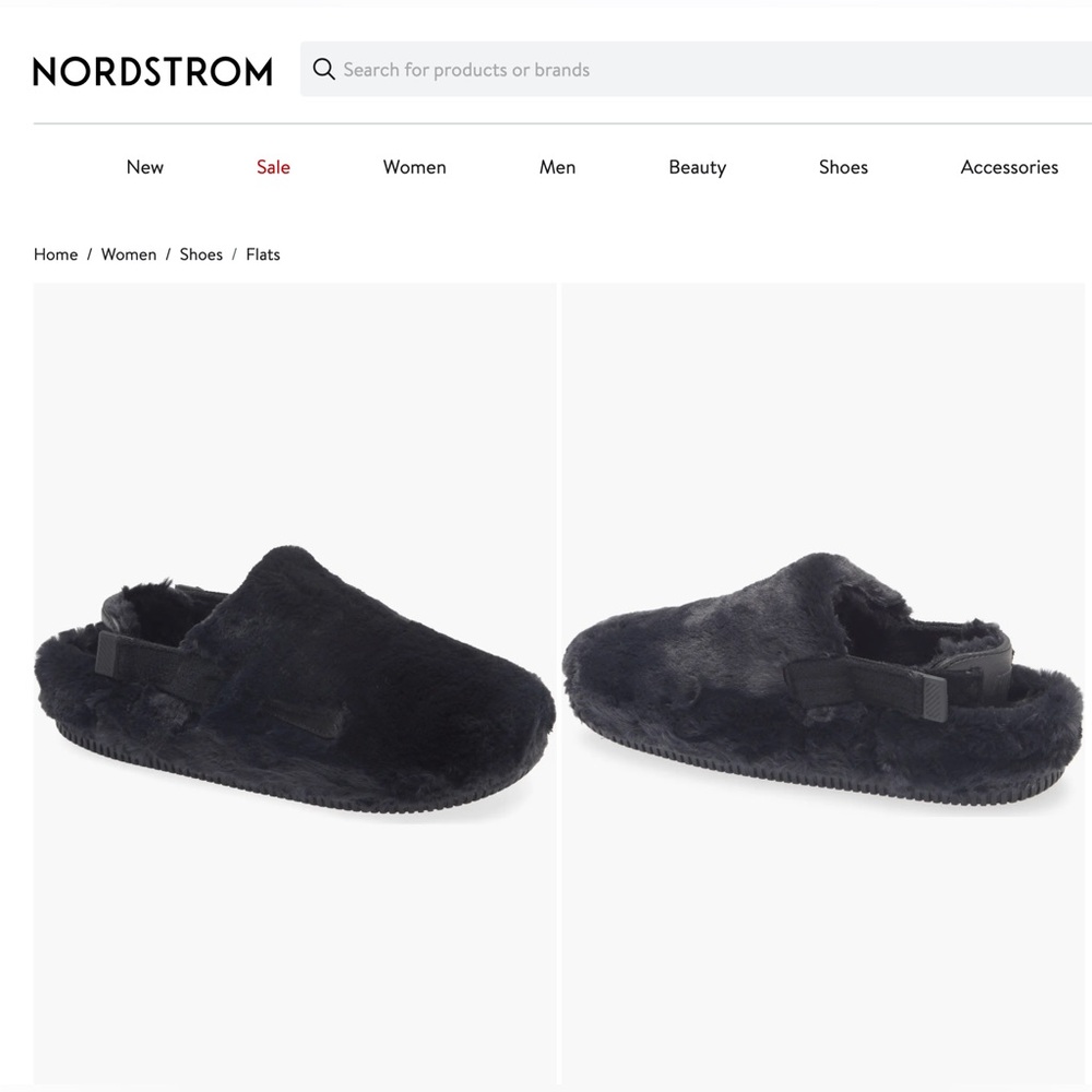 NEW NIKE Calm Faux Mule